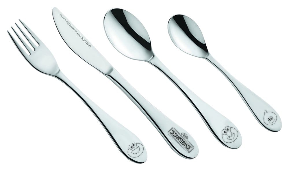 Sesame Street Kids Cutlery Set Friends