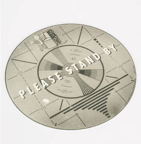 Fallout Please Stand by Record 30 x 30 cm Slip Mat