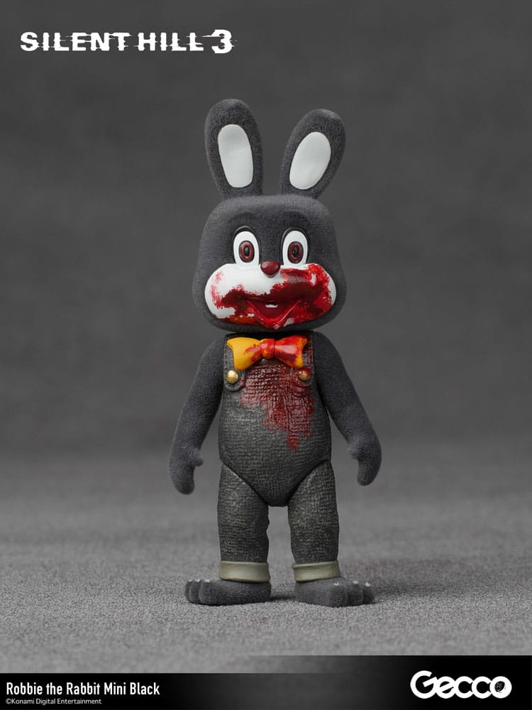 Silent Hill 3 Robbie the Rabbit Mini Black Version 10 cm Mini Action Figure