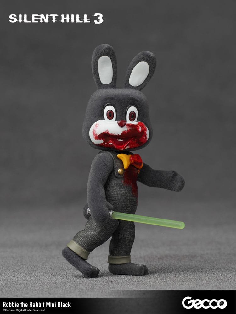 Silent Hill 3 Robbie the Rabbit Mini Black Version 10 cm Mini Action Figure