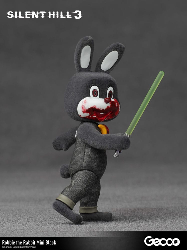 Silent Hill 3 Robbie the Rabbit Mini Black Version 10 cm Mini Action Figure