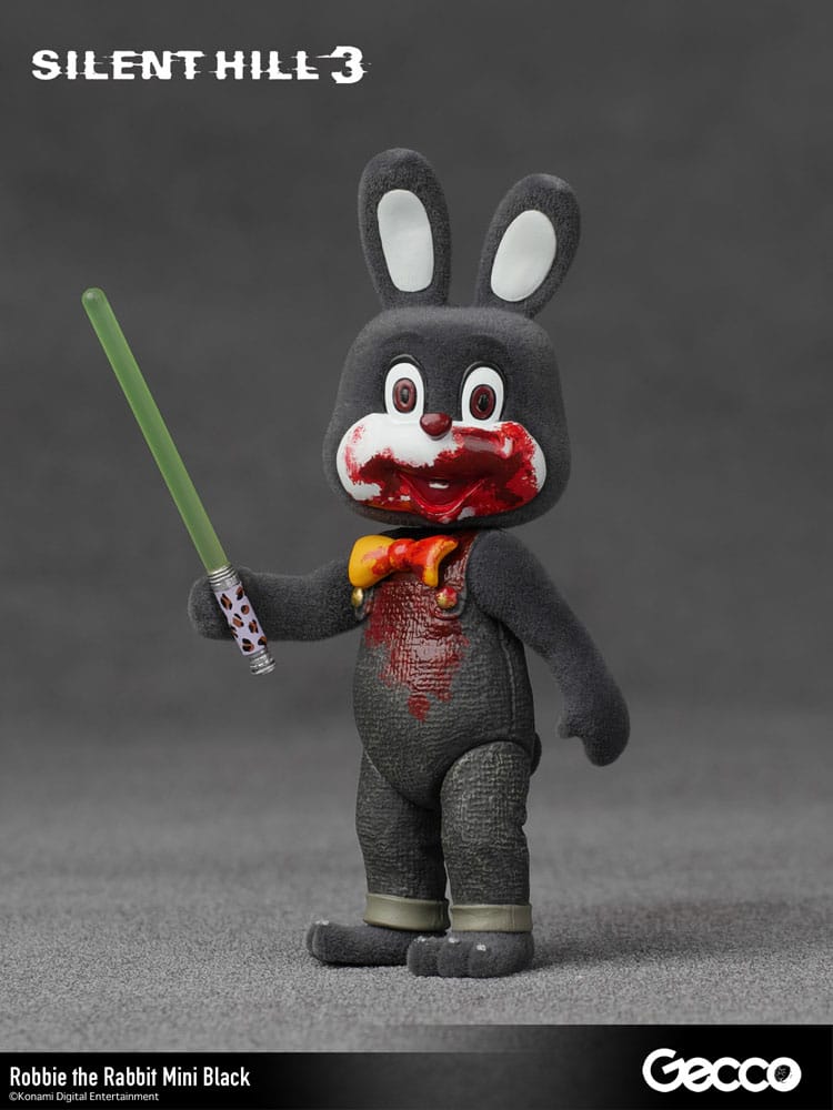 Silent Hill 3 Robbie the Rabbit Mini Black Version 10 cm Mini Action Figure