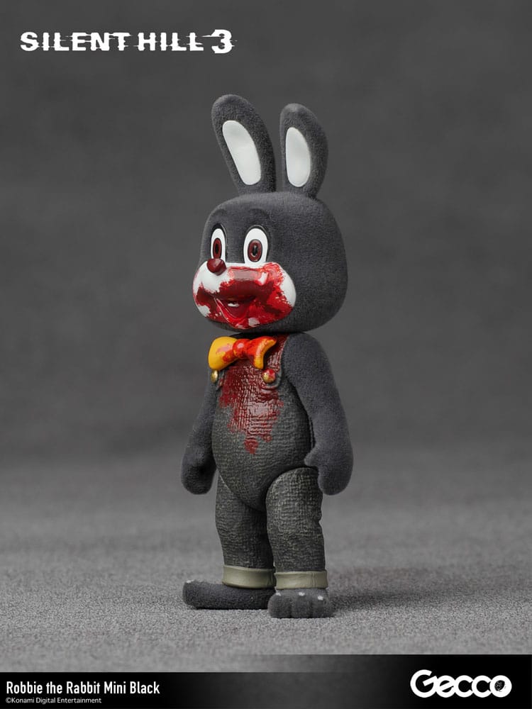 Silent Hill 3 Robbie the Rabbit Mini Black Version 10 cm Mini Action Figure
