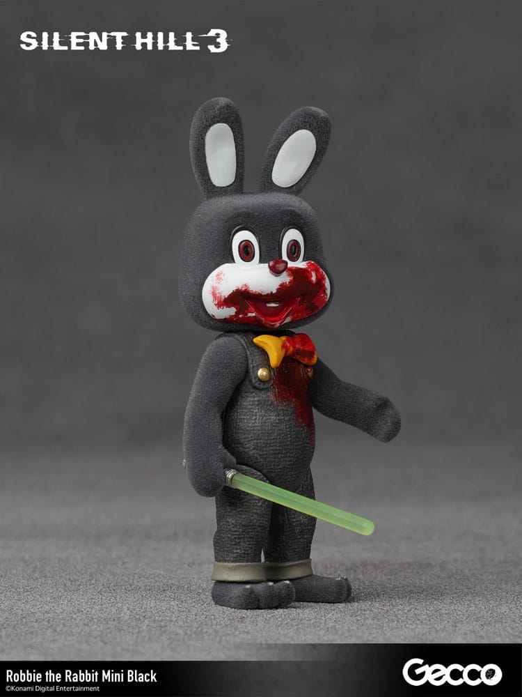 Silent Hill 3 Robbie the Rabbit Mini Black Version 10 cm Mini Action Figure