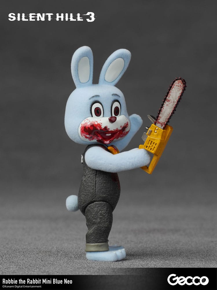 Silent Hill 3 Robbie the Rabbit Mini Blue Neo Version 10 cm Mini Action Figure