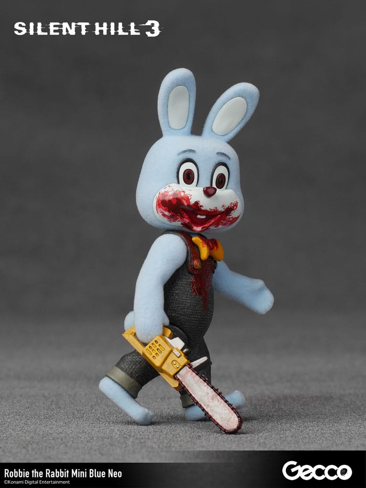 Silent Hill 3 Robbie the Rabbit Mini Blue Neo Version 10 cm Mini Action Figure