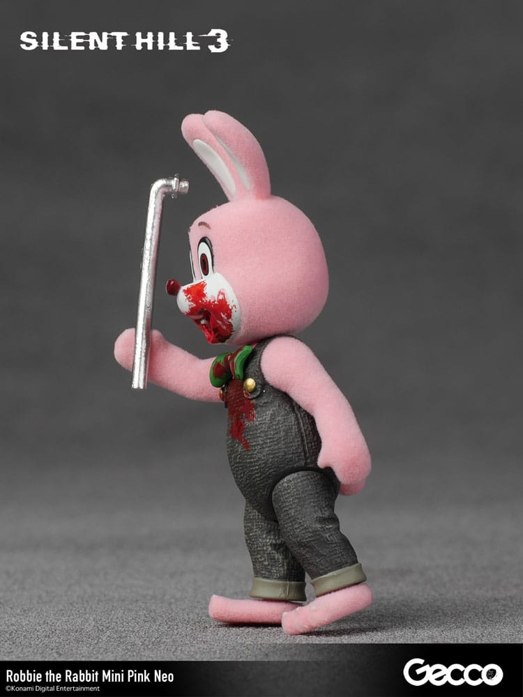Silent Hill 3 Robbie the Rabbit Mini Pink Neo Version 10 cm Mini Action Figure