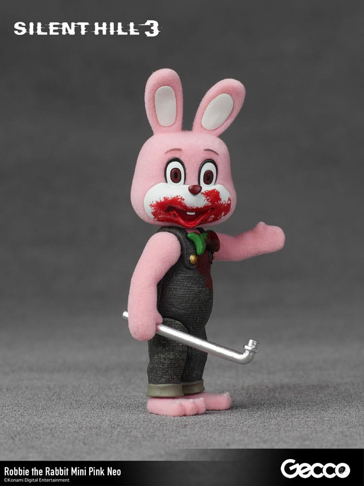 Silent Hill 3 Robbie the Rabbit Mini Pink Neo Version 10 cm Mini Action Figure