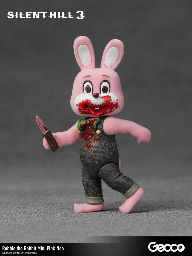 Silent Hill 3 Robbie the Rabbit Mini Pink Neo Version 10 cm Mini Action Figure
