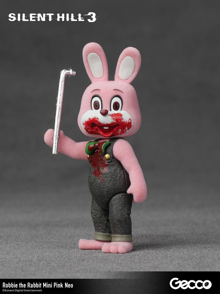 Silent Hill 3 Robbie the Rabbit Mini Pink Neo Version 10 cm Mini Action Figure