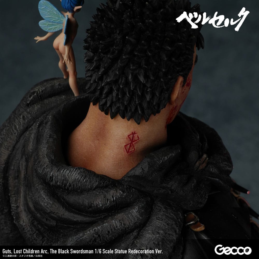 Berserk Statue 1/6 Guts Lost Children Arc The Black Swordsman Redecoration Ver. 38 cm