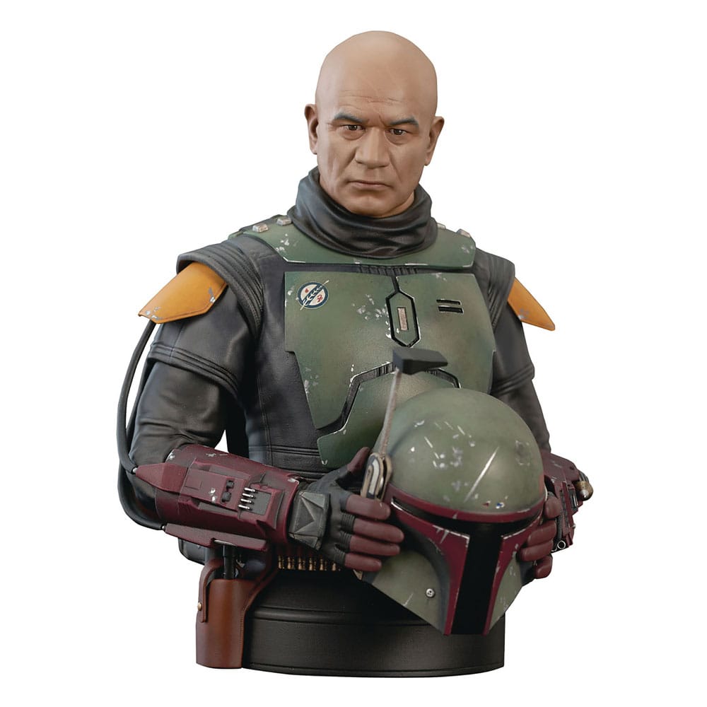 Star Wars: The Book of Boba Fett: Boba Fett Unhelmeted 15 cm 1/6 Bust