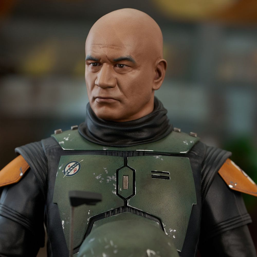 Star Wars: The Book of Boba Fett: Boba Fett Unhelmeted 15 cm 1/6 Bust