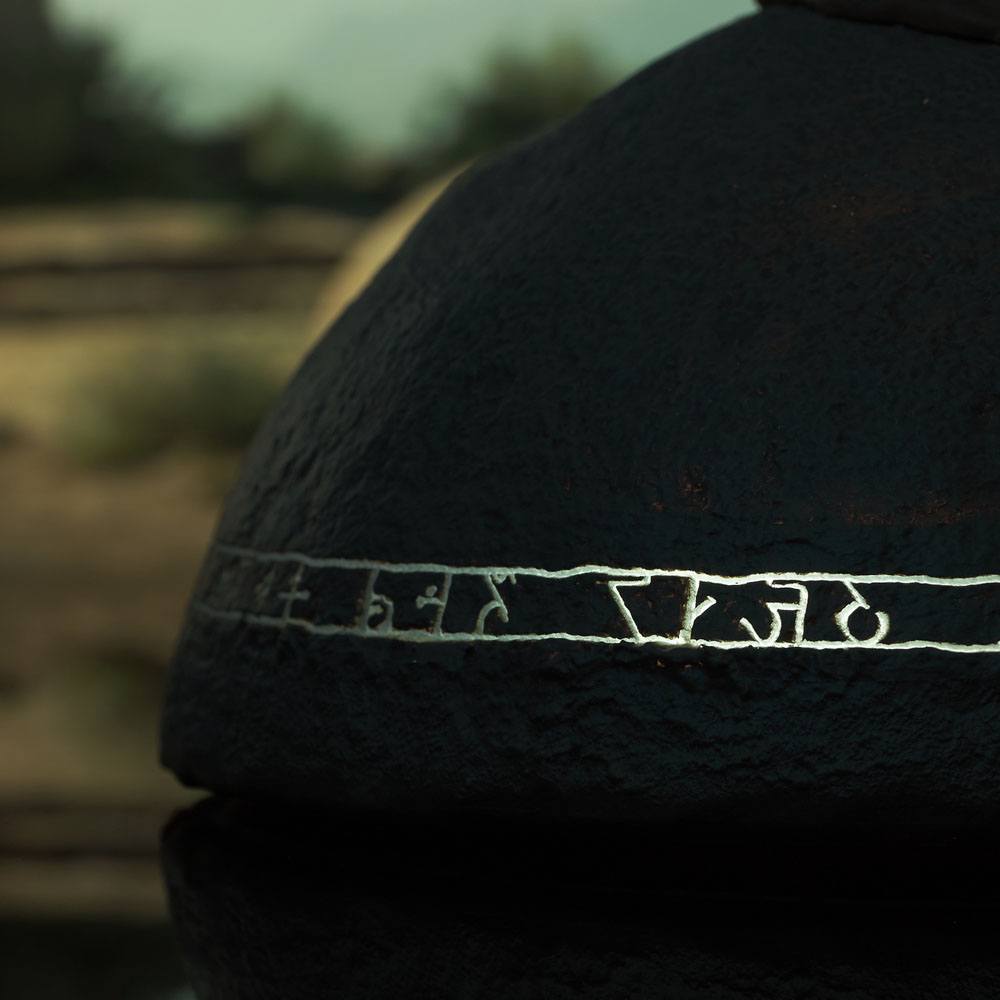 Star Wars The Mandalorian Milestones Grogu on Seeing Stone 20 cm 1/2 Statue