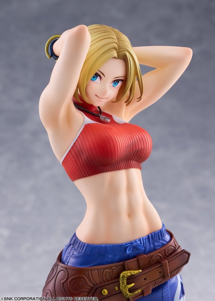 Fighting Girls Collection The King of Fighters XV PVC Figure 1/7 Blue Mary 26 cm