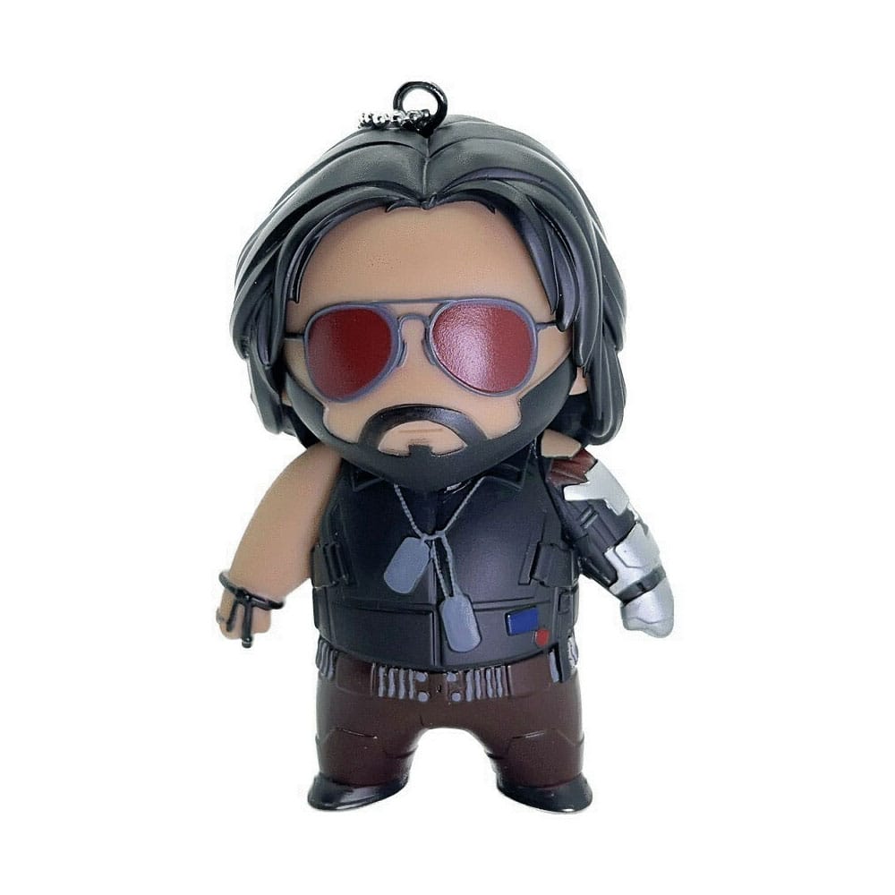 Cyberpunk 2077 Johnny Silverhand 10 cm Hanging Figurine