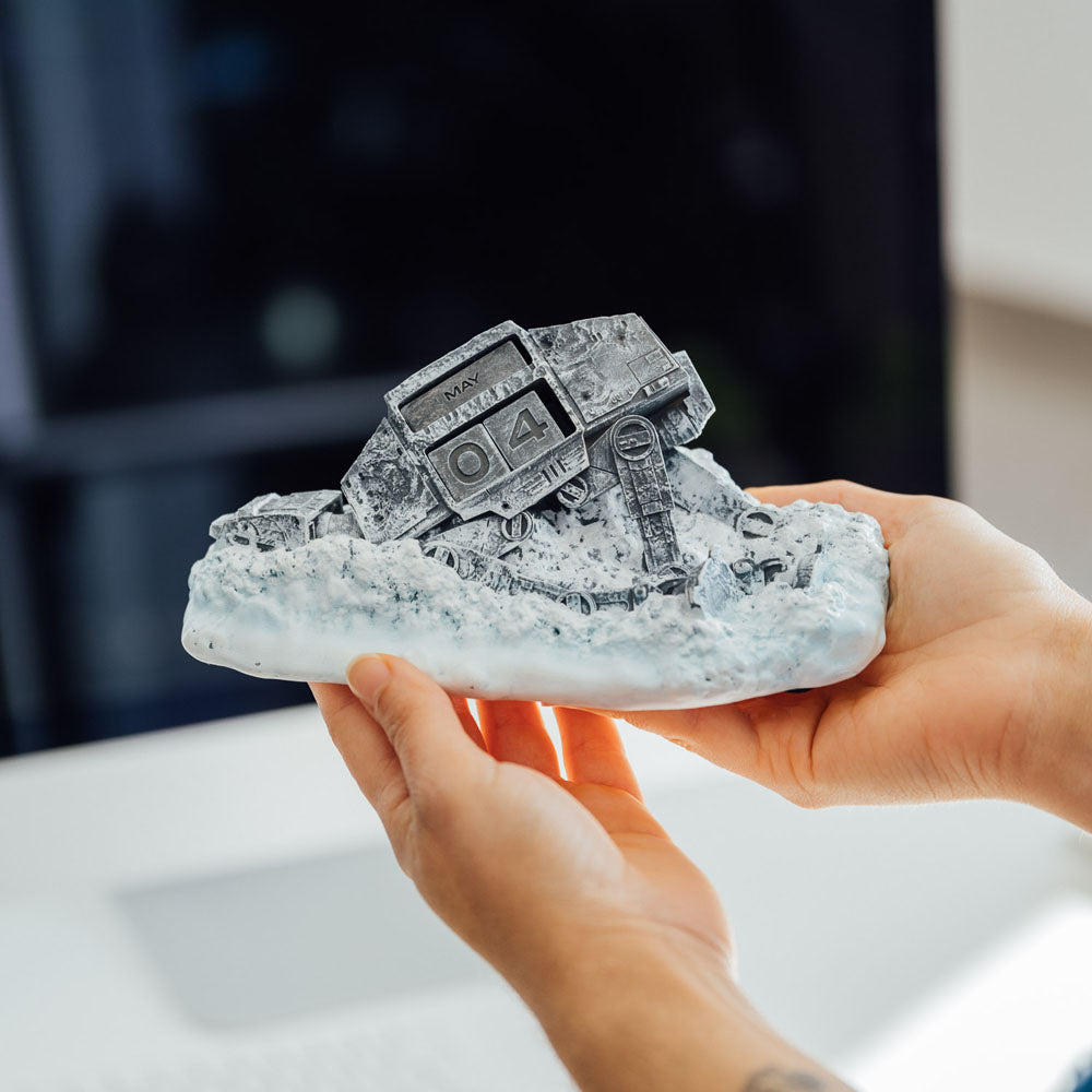Star Wars Downed AT-AT 3D Perpetual Calendar