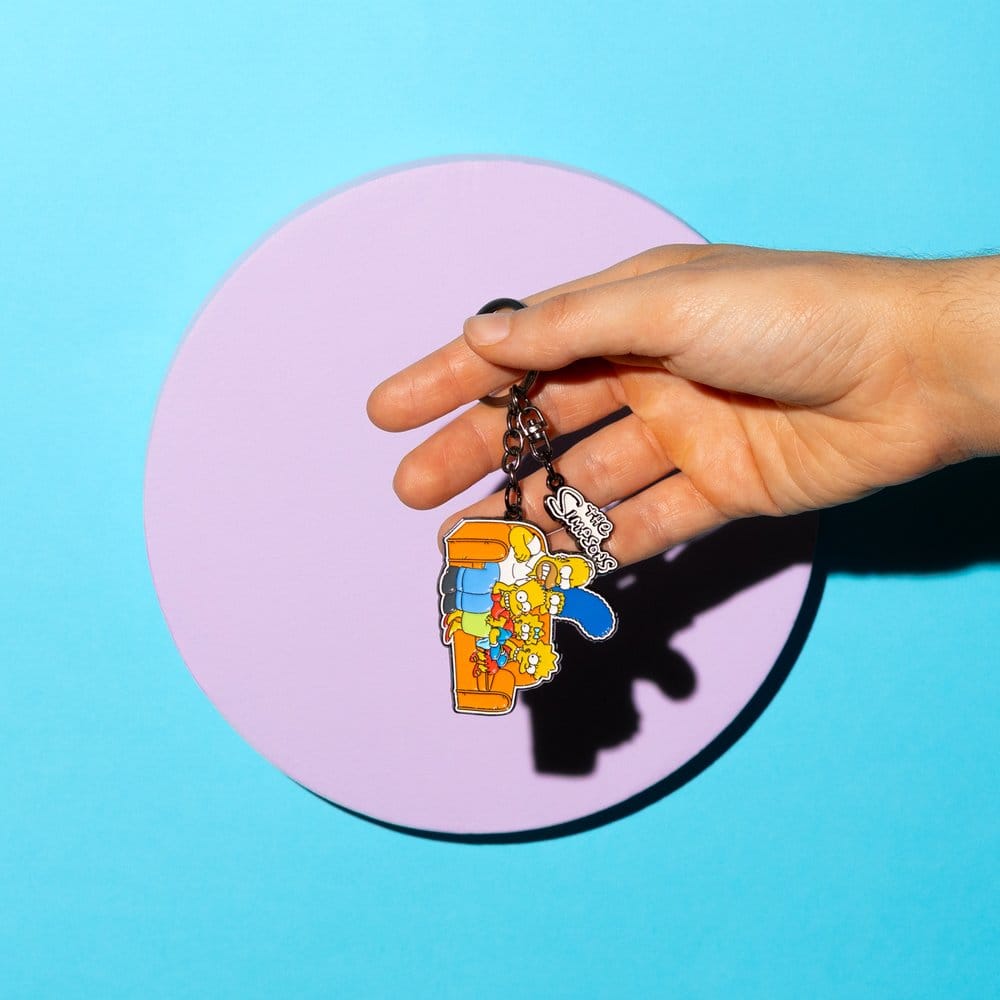 The Simpsons Family Keyring