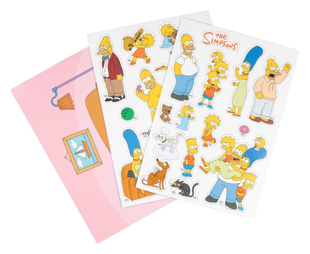 THE SIMPSONS FAMILY SET OF DIE CUT MAGNETS