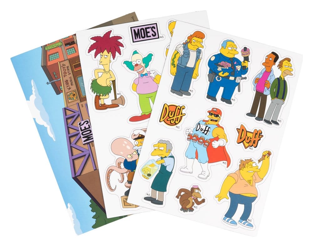 THE SIMPSONS CITIZENS SET OF DIE CUT MAGNETS