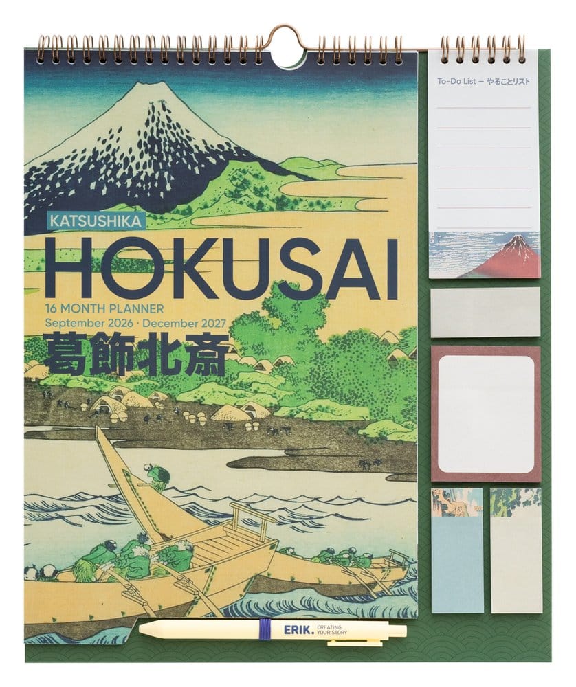 Hokusai Planner 2026/27 30 x 34 cm