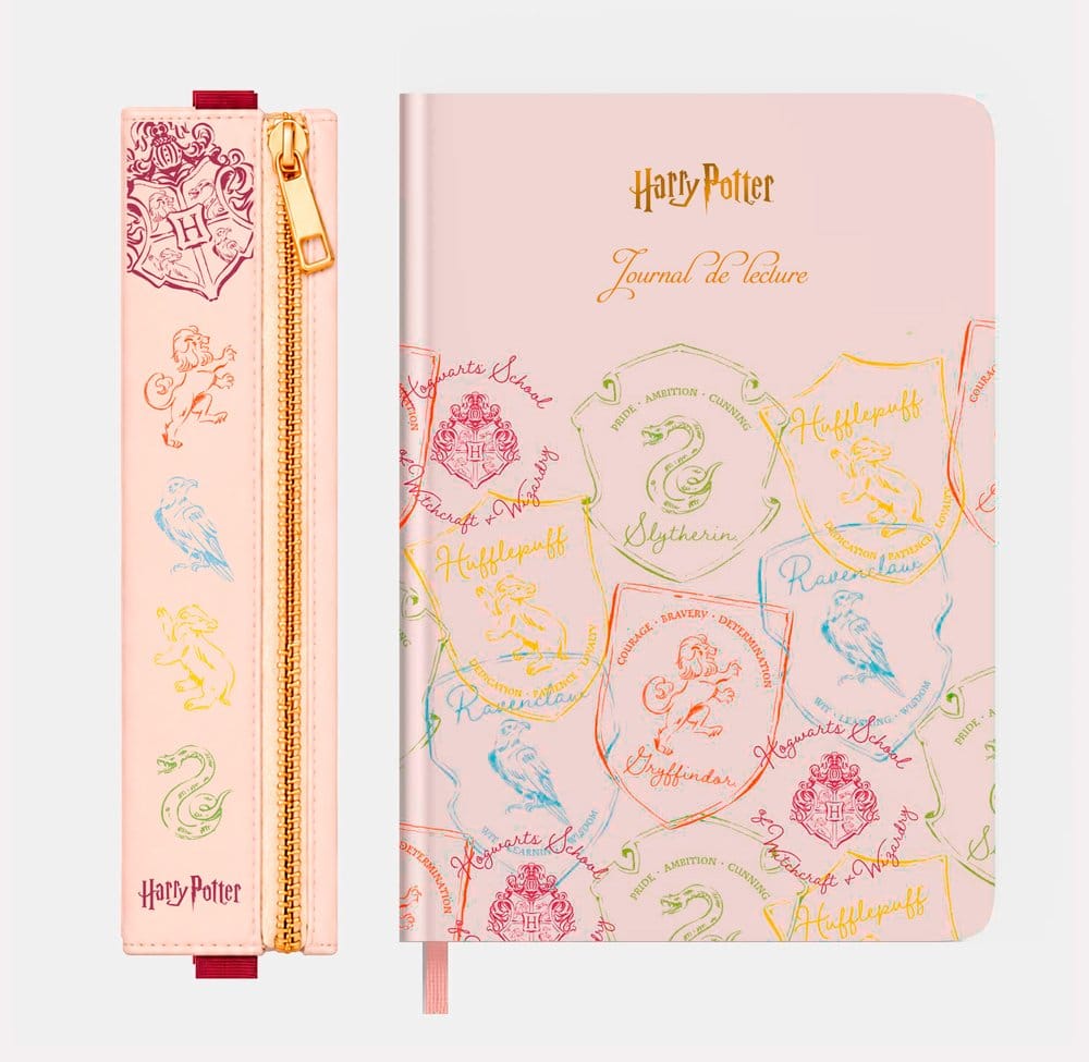 Harry Potter The Readers Club Reading Journal with Built In Pouch French *French Version*