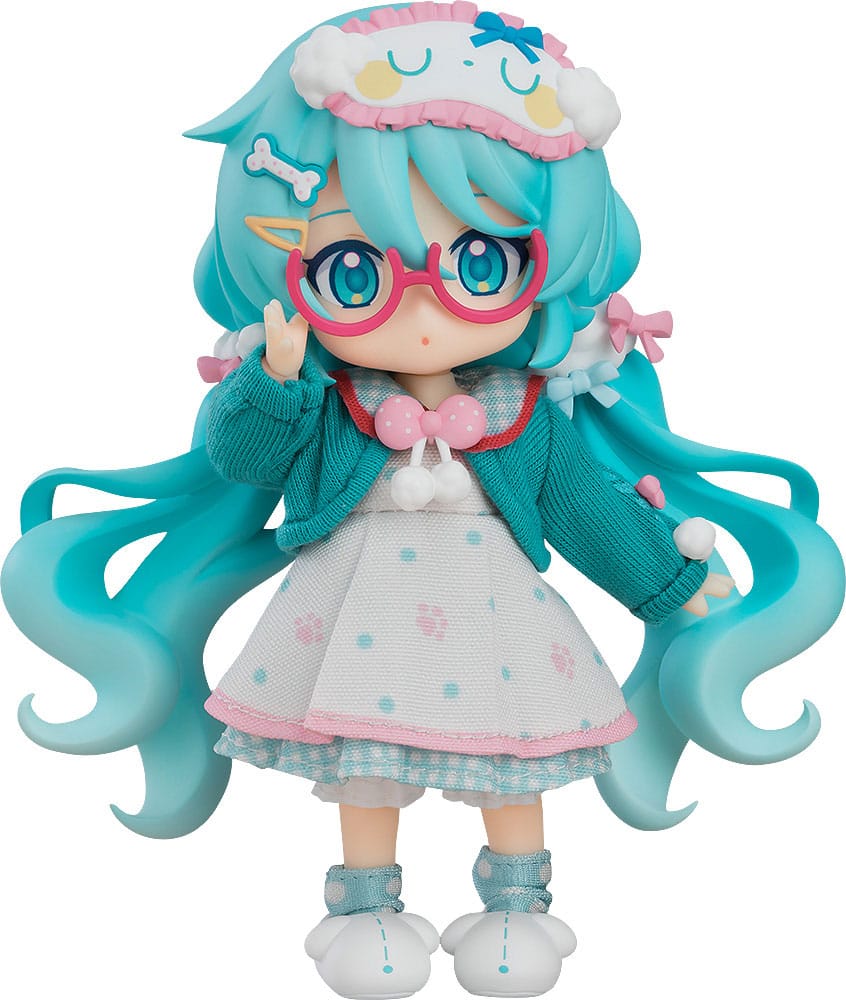Character Vocal Series 01:Hatsune Miku: Loungewear Outfit Ver. 10 cm Nendoroid Doll Action Figure