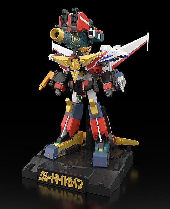 The Brave Express Might Gaine The Gattai Action Figure Might Gunner + Perfect Option Set 20 cm