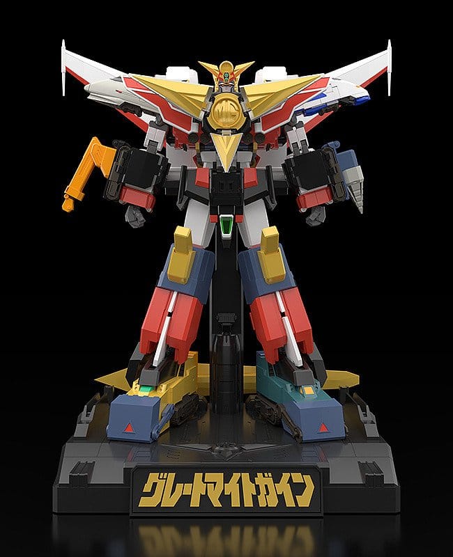 The Brave Express Might Gaine The Gattai Action Figure Might Gunner + Perfect Option Set 20 cm