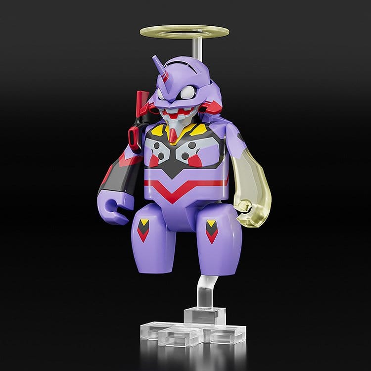 Rebuild of Evangelion Brickroid Mini Figure Evangelion Test Type-01 Pseudo DMS Phase 5 cm