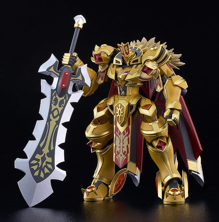 Knight's & Magic Moderoid Plastic Model Kit Goldleo 135mm