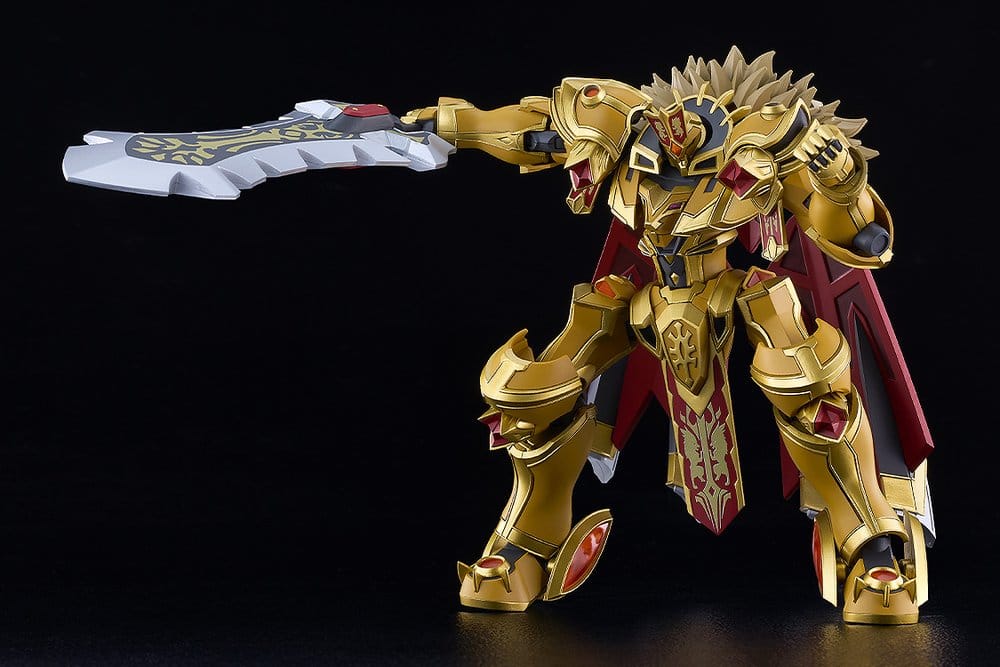 Knight's & Magic Moderoid Plastic Model Kit Goldleo 135mm
