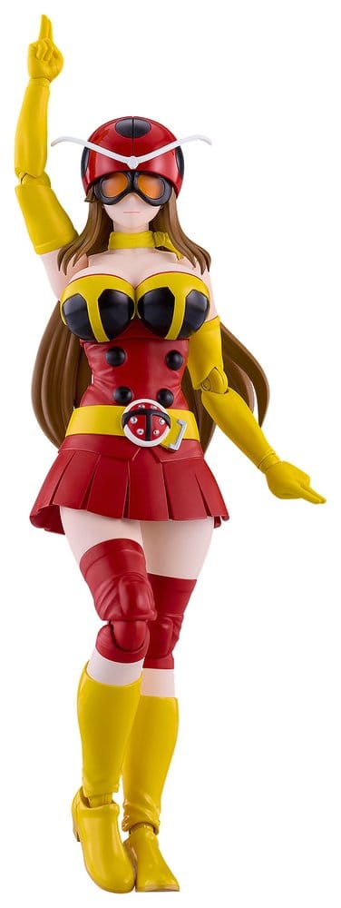 Tojima Wants to Be a Kamen Rider Figma Action Figure Yuriko Okada (Electro-Wave Human Tackle Ver.) 14 cm