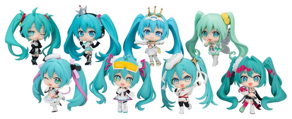 Hatsune Miku GT Project Racing Miku All Stars Mini Figures Vol. 2 8 cm Blind Box Assortment (8)