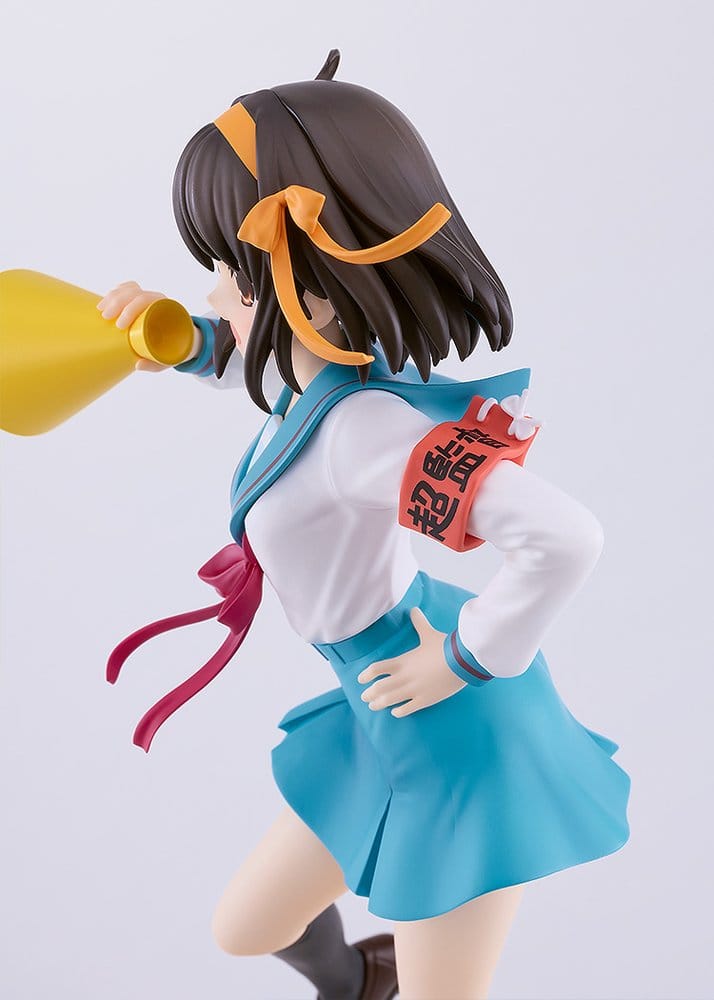 The Melancholy of Haruhi Suzumiya Pop Up Parade PVC Figure Haruhi Suzumiya L Size 22 cm