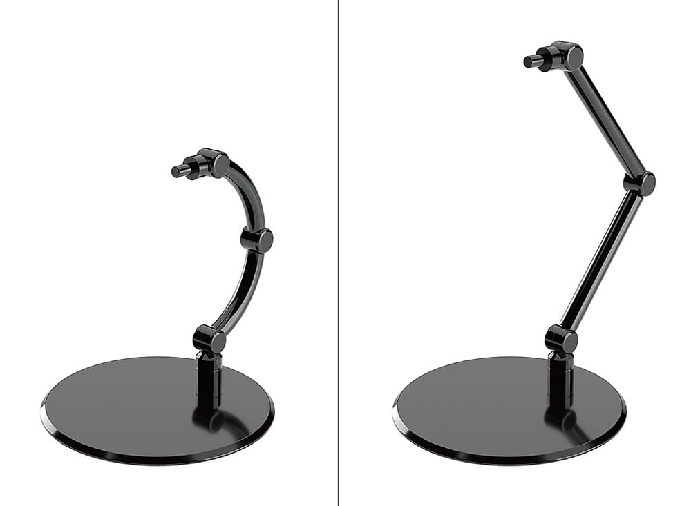 The Simple Stand Mini Nendoroid More for Mini Figures & Models mini Black 4er-Pack