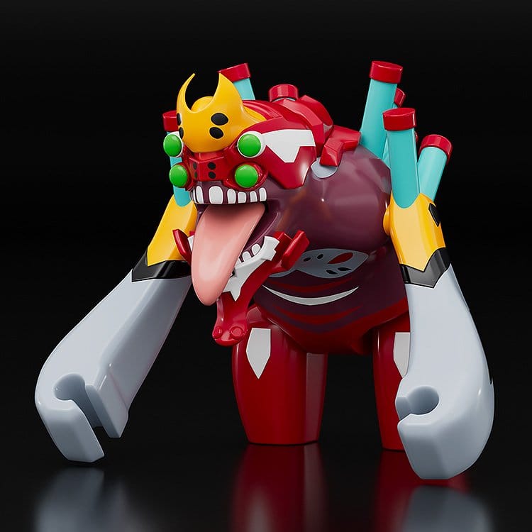 Rebuild of Evangelion Brickroid Mini Figure Evangelion Unit 02 Beast Form 2nd Phase (Type 1) 4 cm