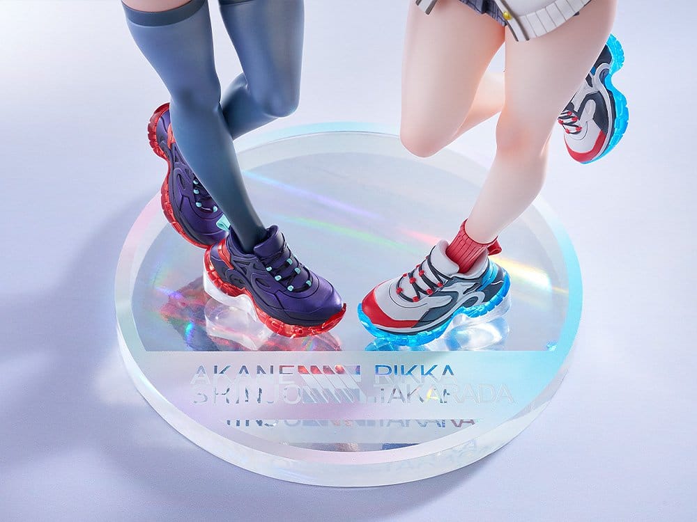 SSSS.GridmanPVC Statues 1/7 2-Pack Rikka Takarada & Akane Shinjo feat. toridamono 22 cm