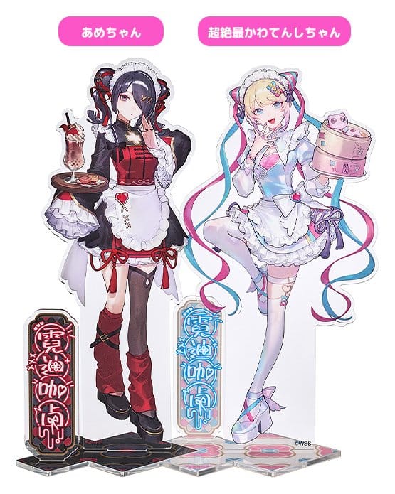 Needy Streamer Overload Needy Streamer Chinese Restaurant Series Acrylic Stand OMGkawaiiAngel 20 cm