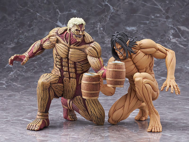 Attack on Titan Reiner Braun Armored Titan Worldwide After Party Version 16cm Pop Up Parade PVC Statue