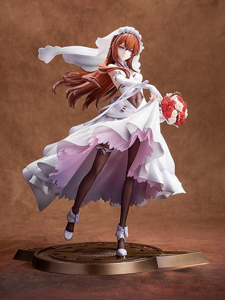 Steins Gate Kurisu Makise: Wedding Dress Ver. 26cm 1/7 Scale PVC Statue