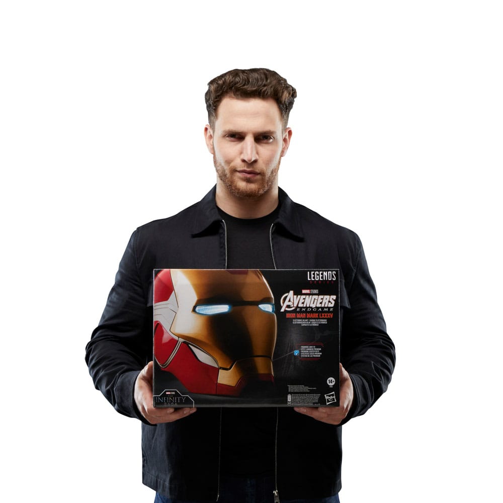 Marvel Legends Avengers Endgame Series Iron Man Mark LXXXV Electronic Helmet