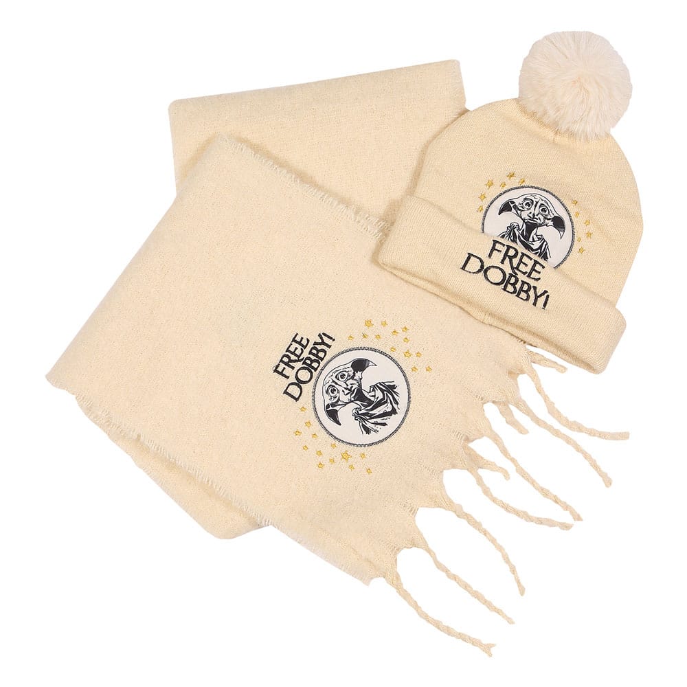 Harry Potter Free Dobby 165 cm Beanie & Scarf Set