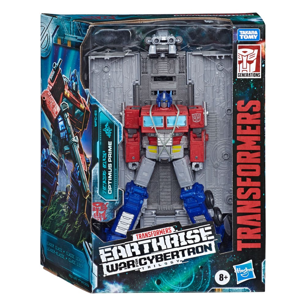 Transformers Generations War for Cybertron: Earthrise Leader Optimus Prime 18 cm Class Action Figure