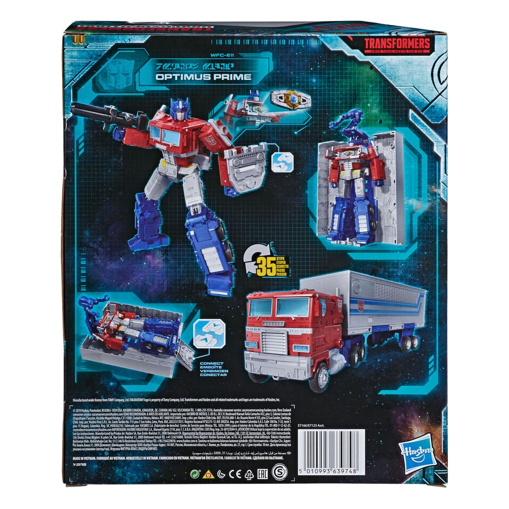 Transformers Generations War for Cybertron: Earthrise Leader Optimus Prime 18 cm Class Action Figure