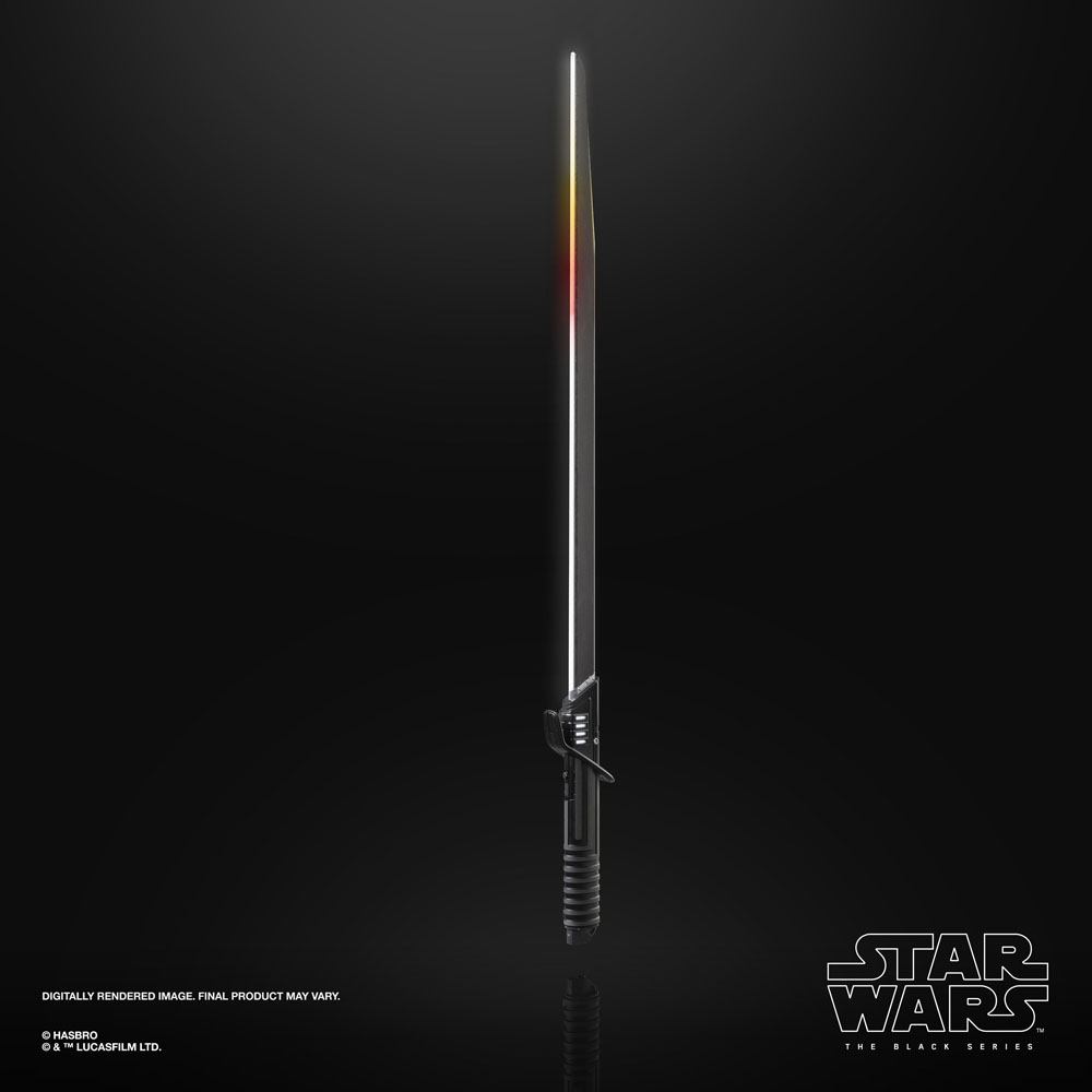 Star Wars The Mandalorian Black Series Mandalorian Darksaber Force FX Elite Lightsaber 1/1 Scale Replica