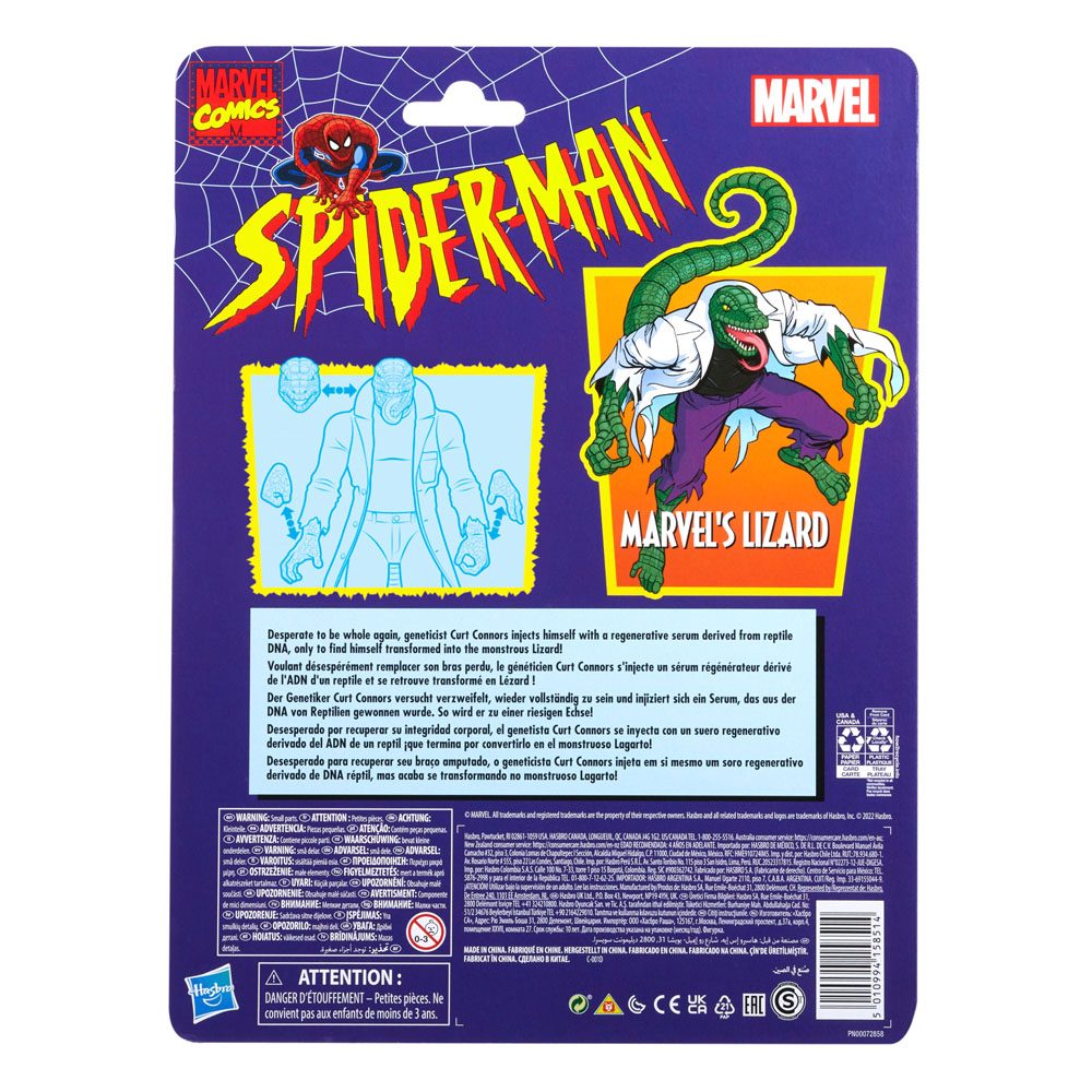 Spider-Man Marvel Legends Action Figure Marvel's Lizard 15 cm