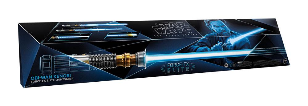 Star Wars: Obi-Wan Kenobi Black Series Obi-Wan Kenobi 1/1 Scale Force FX Elite Lightsaber Replica