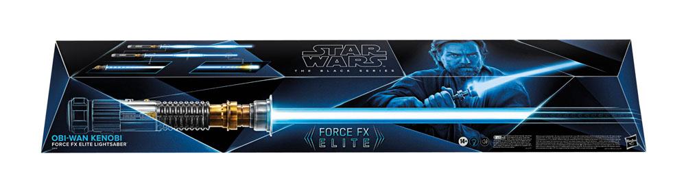 Star Wars: Obi-Wan Kenobi Black Series Obi-Wan Kenobi 1/1 Scale Force FX Elite Lightsaber Replica