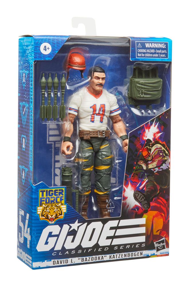 G.I. Joe: Tiger Force David L. "Bazooka" Katzenbogen (2023) 15cm Classified Series Action Figure